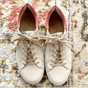 ECCO Soft 7 Casual Street Sneakers Lace Up Leather US Size 6-6.5 EU 37